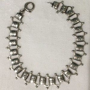 Pretty sterling silver bracelet